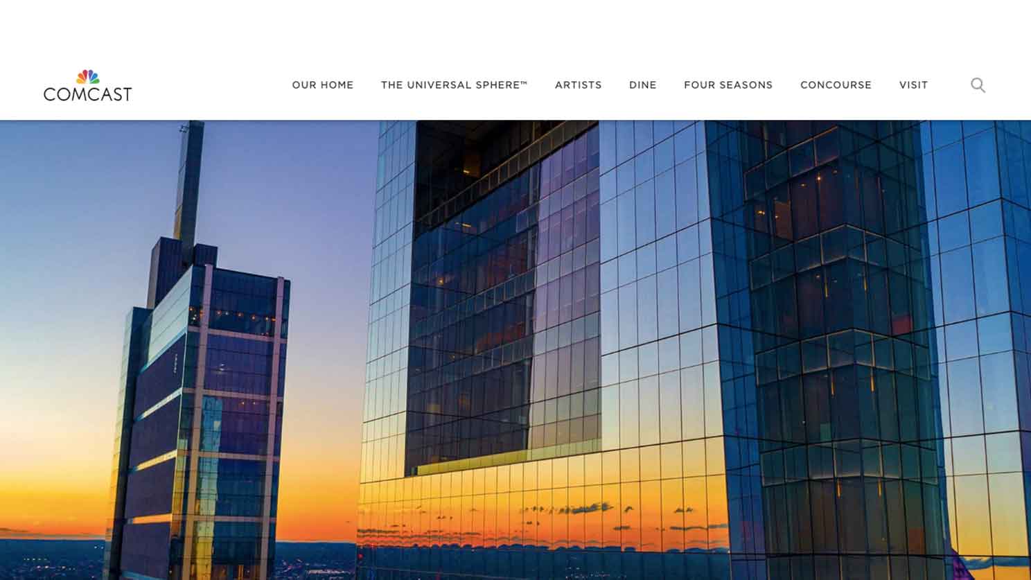 Comcast Center Campus Homepage